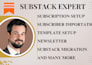 do substack newsletter template substack subscriber import subscription setup